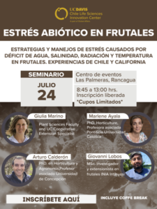 Seminario Estrés abiótico - UC Davis Chile