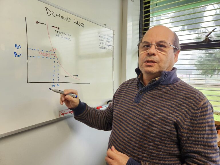 Jorge González Urbina, economista agrario de INIA Quilamapu